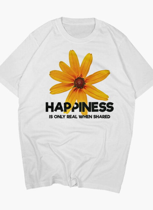 Oversized T-shirt - Happiness | Mymode.in